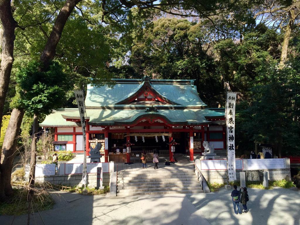 Onsen Hostel Hinoemi Atami  Kültér fotó